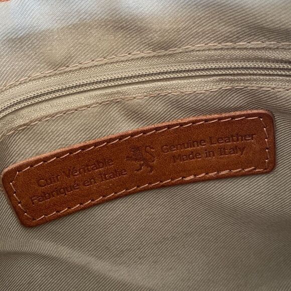Pratesi Firenze Leather Mini Studded Shoulder Bag - Picture 13 of 14